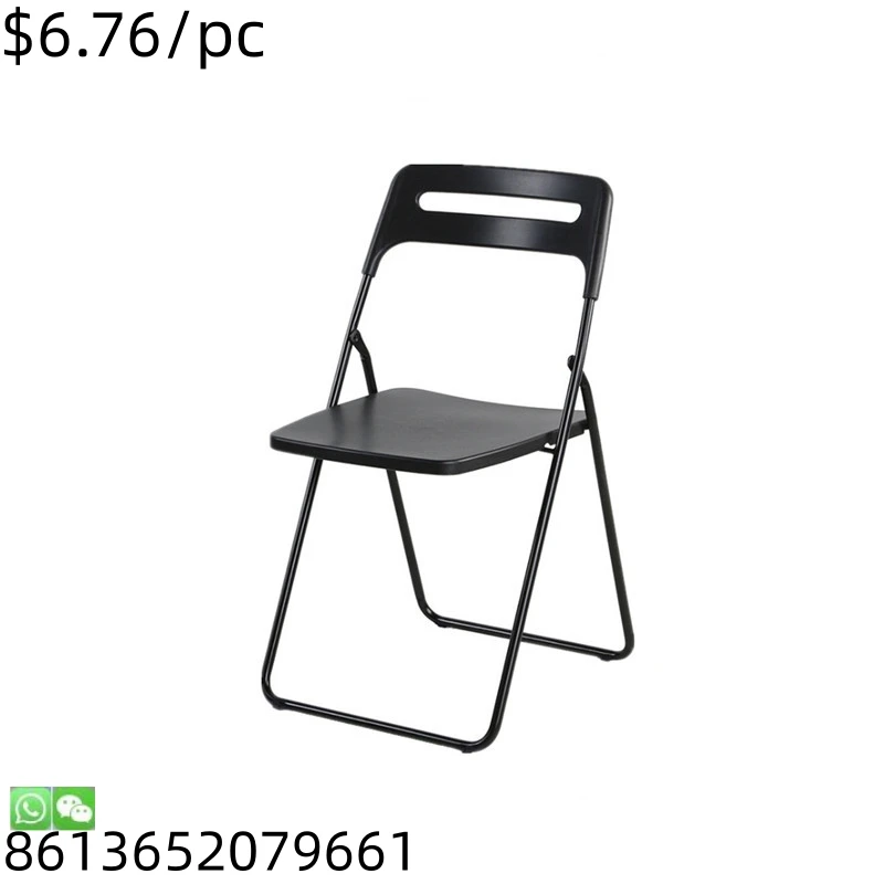 Foldable Economic Outdoor  Hall Parlour Folding   Home Metal Folding Chair