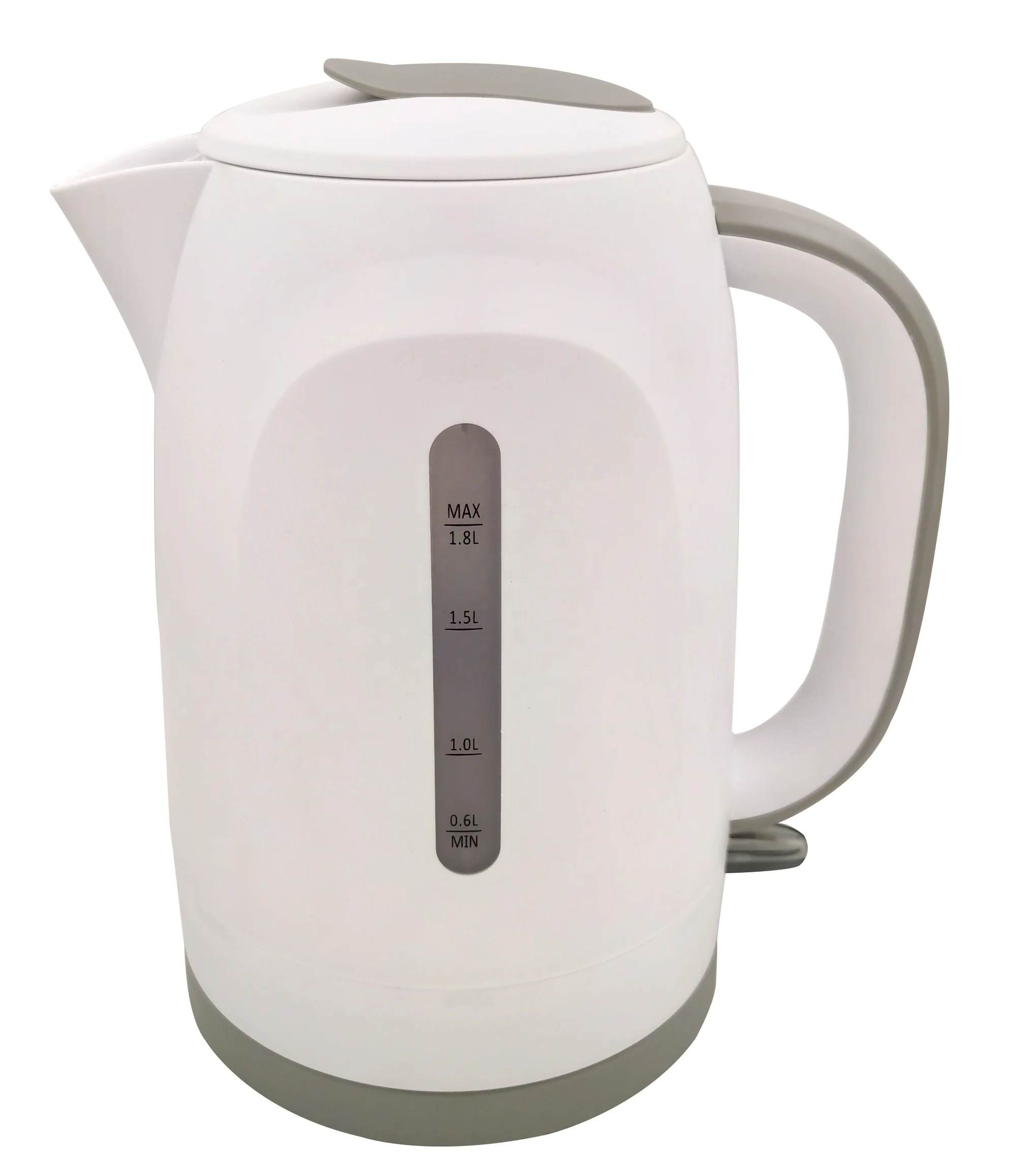 1.8L 360 degree rotatable  plastic kettle with heating element concealed best selling for south america market