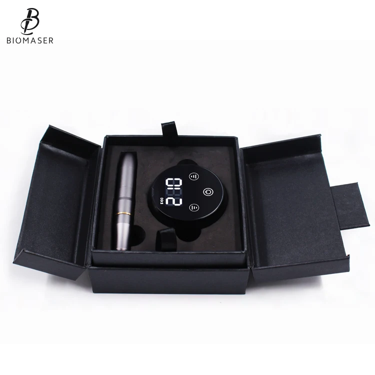 Professional Biomaser rechargeable Permanent makeup device manufacturer portable permanent makeup eyebrow tattoo machine kit