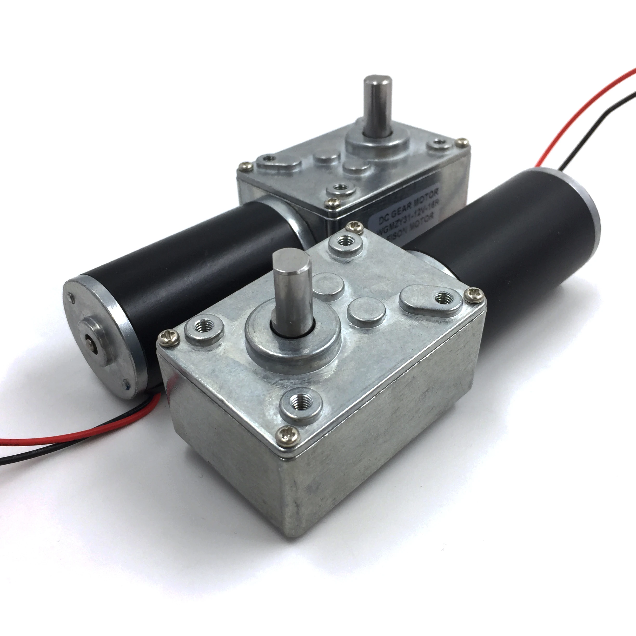 Double Shaft Metal 8rpm 12rpm 20rpm Zy31 36v Small Reduction Electric 12v Encoder Dc 24v Worm Gear Motor 12 Volt