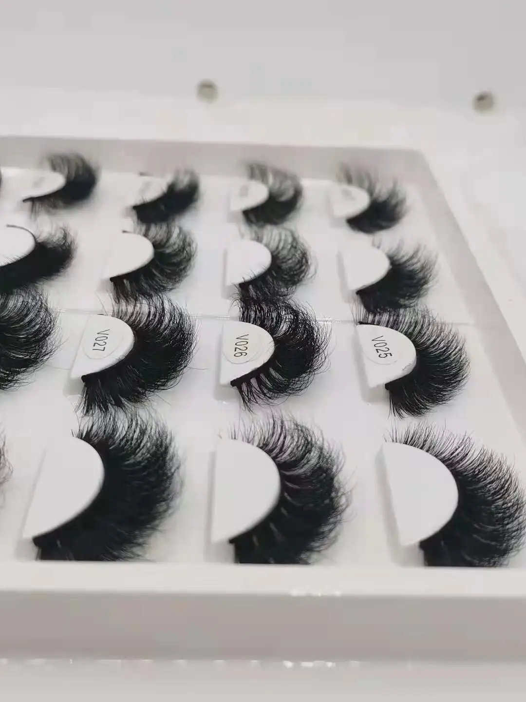 
NEW Clear Invisible Band 3D Eyelash 3D Silk Mink Lashes 