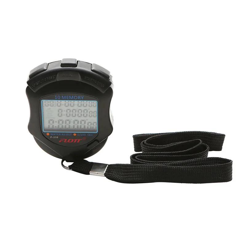 Stopwatch Timer Alarm Watch Fitness Watch Digital Chronometer Marathon Running Stopwatch Training Timer Match Stopwatches