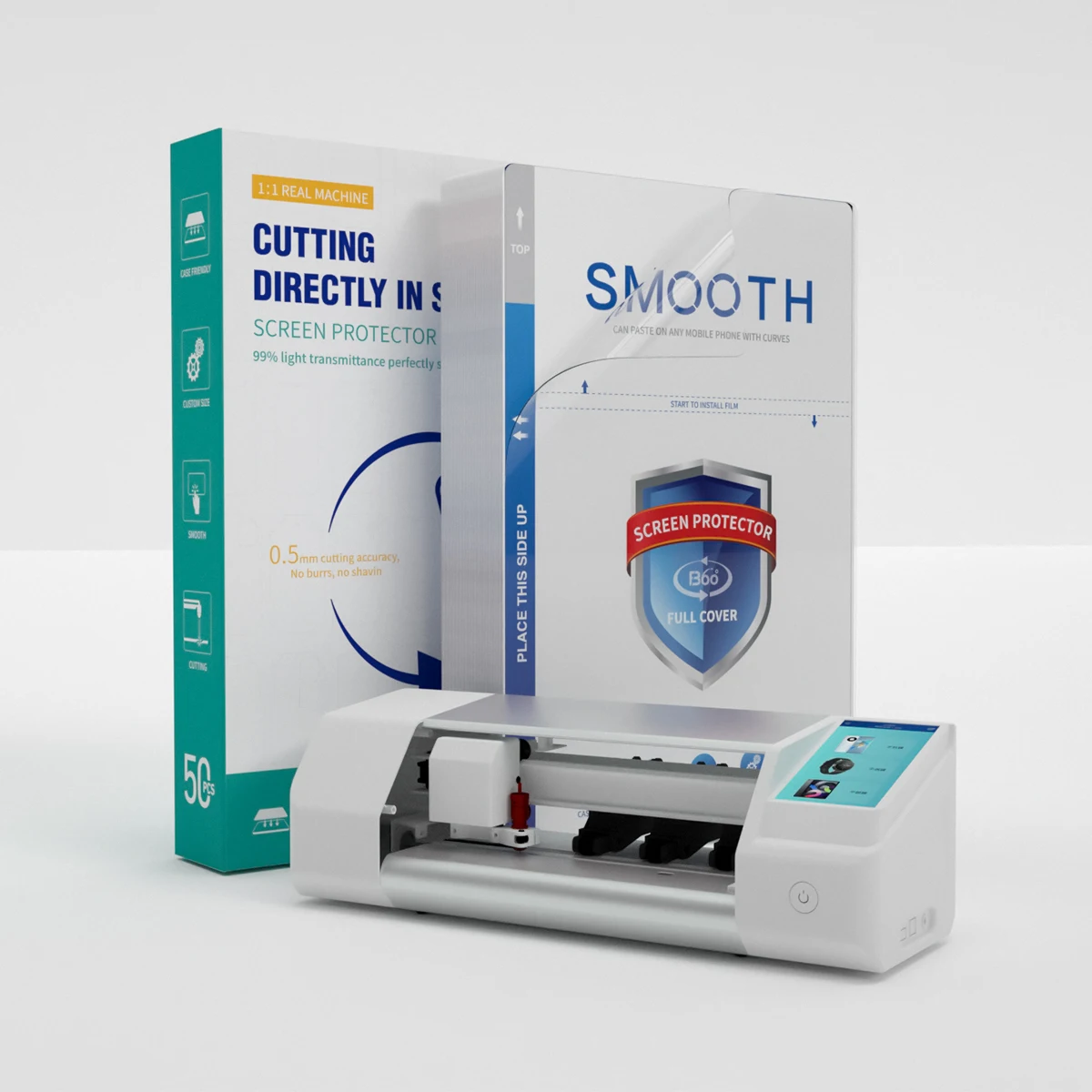 Customized Smooth 120*180mm TPU Raw Material Hydrogel Cutting Film for Film Cutter Machine