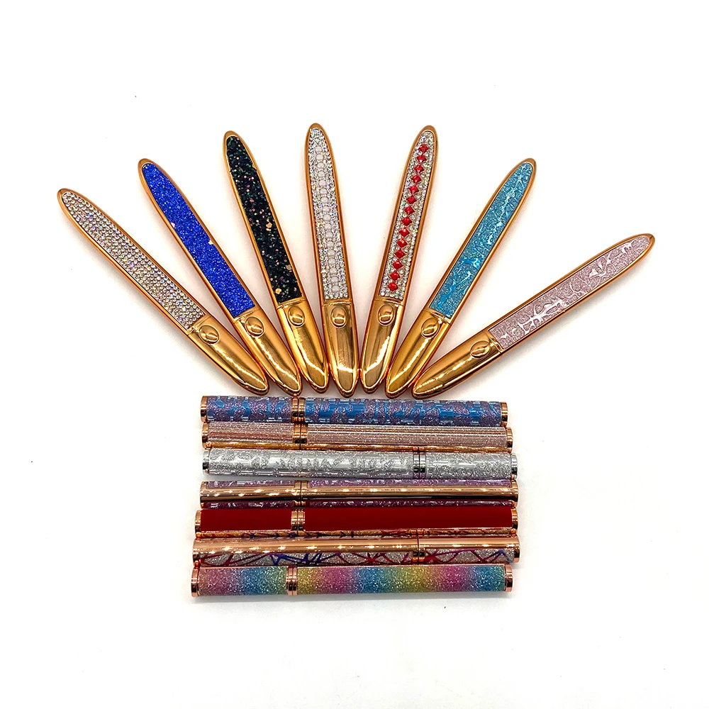 Оптовая продажа, частная торговая марка, высокое качество, нет минимального заказа, цветная Липкая лента, клей для ресниц, ручка, Волшебная клейкая подводка для глаз