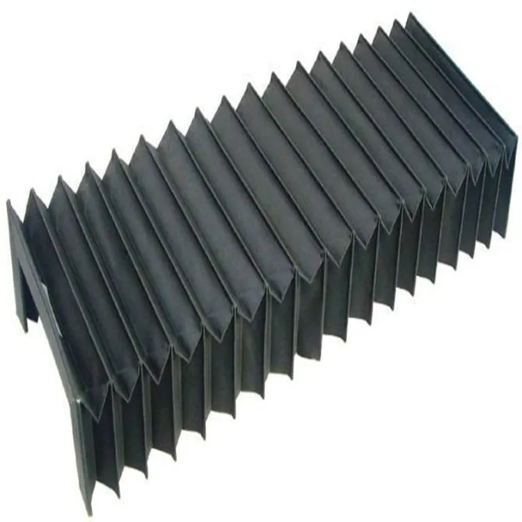 flexible accordion rubber bellows rectangle Sewn-Folded Way Covers