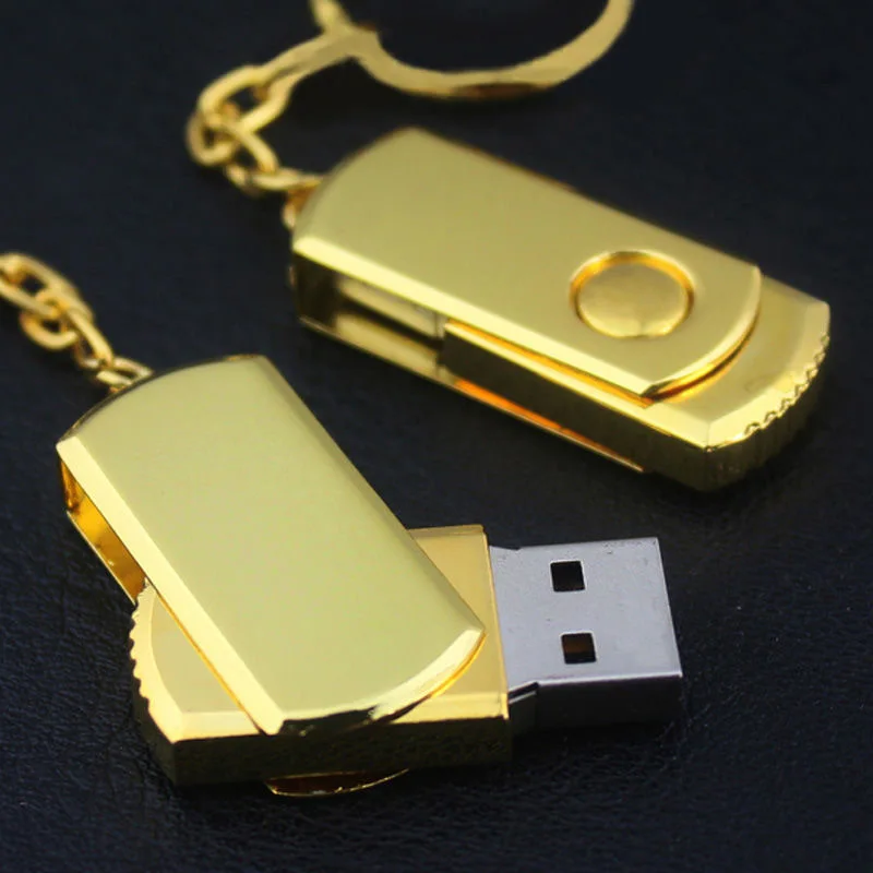 Hot sale bulk price branded logo Swivel 1gb 2gb 4gb 8gb 16gb 32gb 64gb 128gb small metal usb 2.0 3.0 usb flash drive
