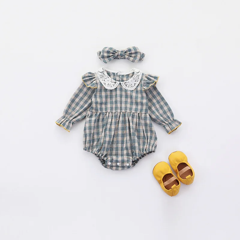100% Cotton Cute Summer New Born Baby Clothes Set Infant and Toddler Clothing Baby Girl Birthday Party Dress