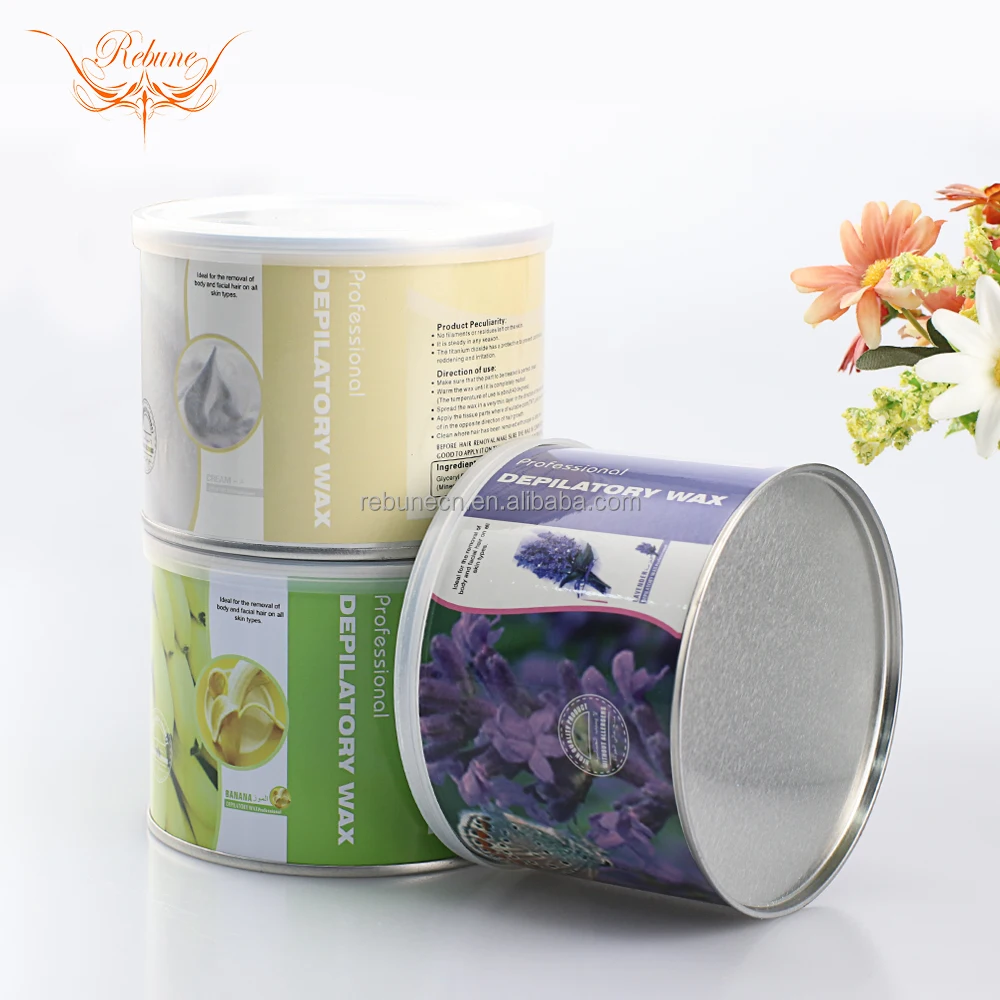 Factory Price Soft Hair Removal Wax with Strips 400g Soft Strip Depilatory Wax for Beauty Skin