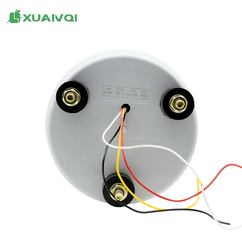 Waterproof LED Stroboscopic Warning Beacon Red Flashing Warning Light  220V