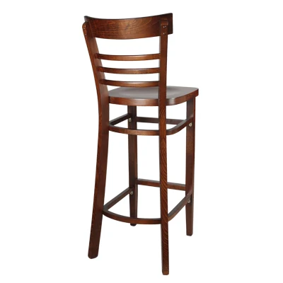Wholesale suitable solid wood restaurant chair dining chairs bar stool