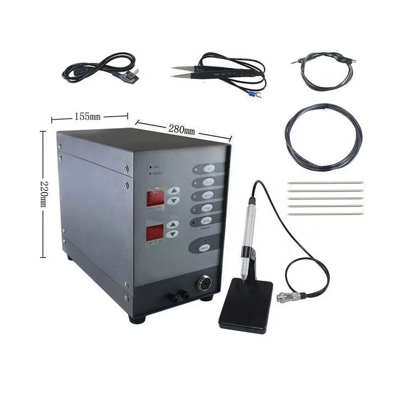 Hot sale 100A Mini Spot  Welding Machine For Jewelry Welding Gold Silver Copper Lines Portable  Small Welder Machine
