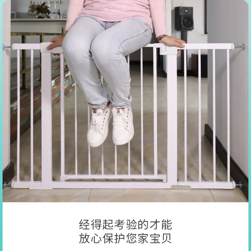 China Design Golden Supplier Custom Design Easy Install Steel Baby Safety Gate For Children