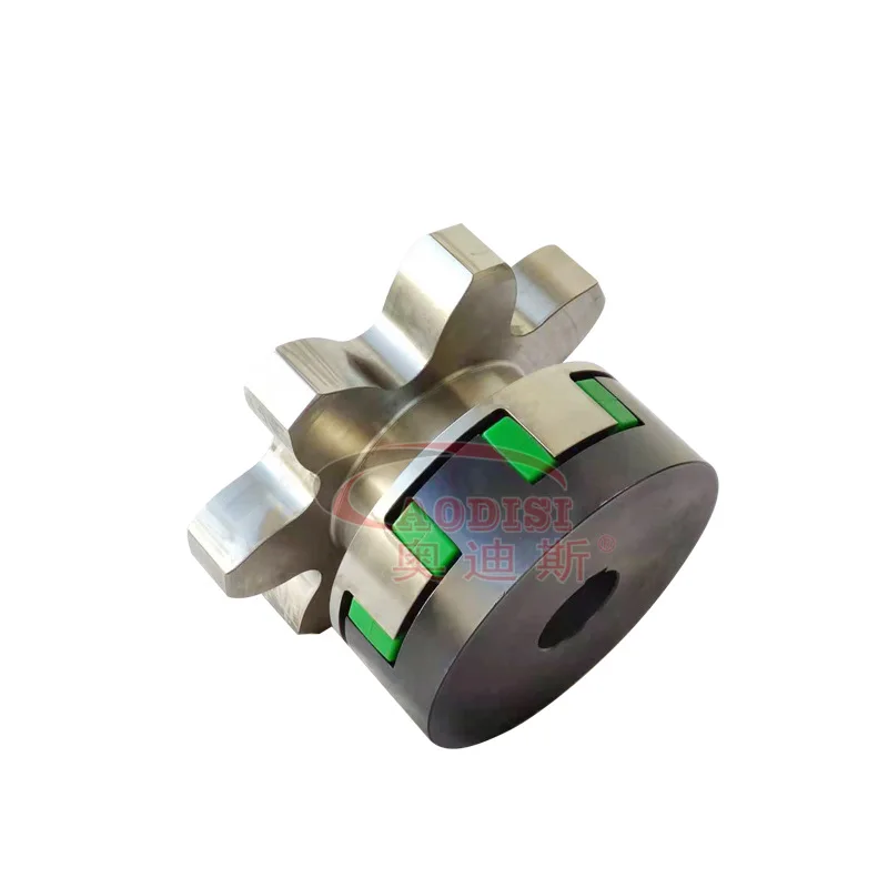 aodisi stainless steel sprocket jaw coupling