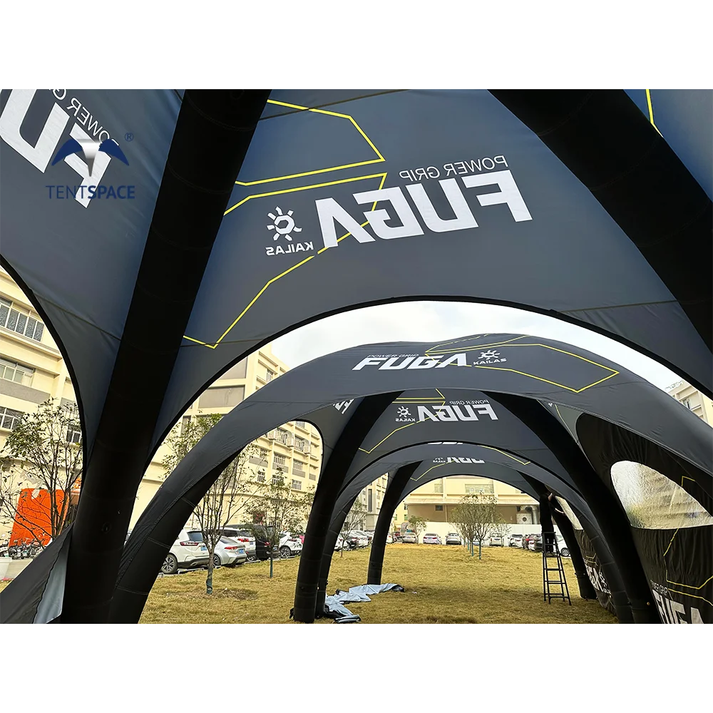 easy setup marquee tent safety valve booth inflatable event tent new design air dome tent for brand new product launch