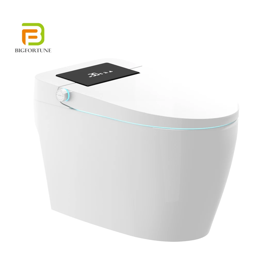 High end auto washing automatic self cleaning public wc intelligent toilet water spray smart toilet