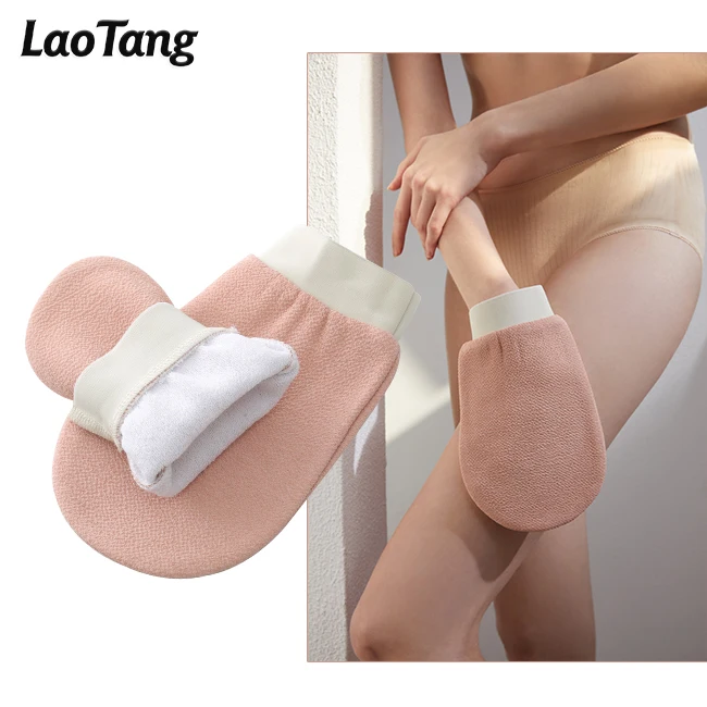 Ready to Ship Korean Exfoliating Glove Tan Removal Mitt Scrub Body Scrub Glove
