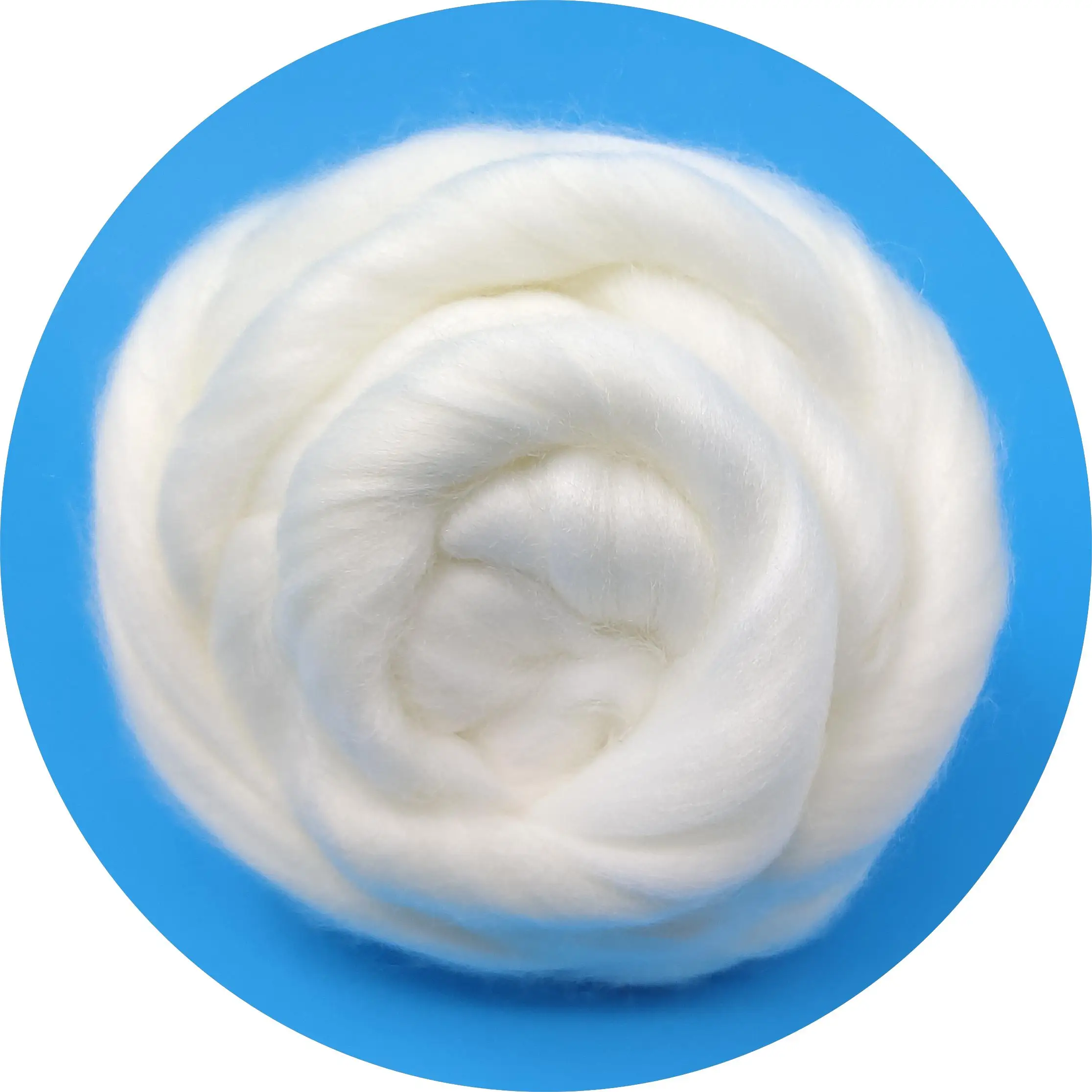 3d acrylic staple fiber tops bright filament top for spinning