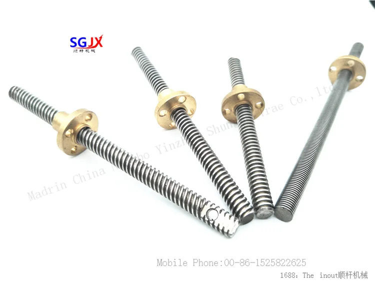 3D printer accessories Auto parts trapezoidal lead T8*12*6T8*16*8T8*20*8T8*24