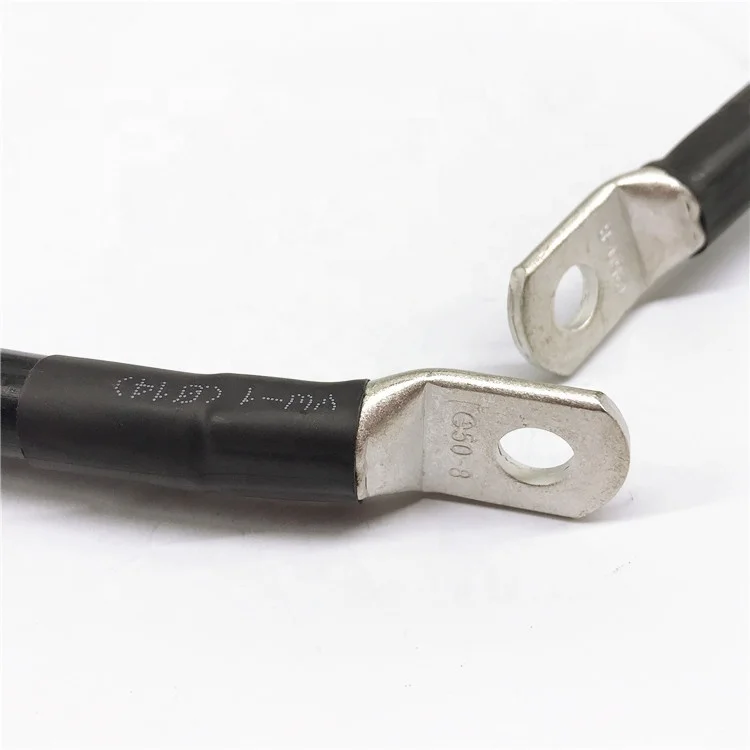 Solar power Inverter Battery Cable with SC50-8*2 terminal BVR 35mm2 cable