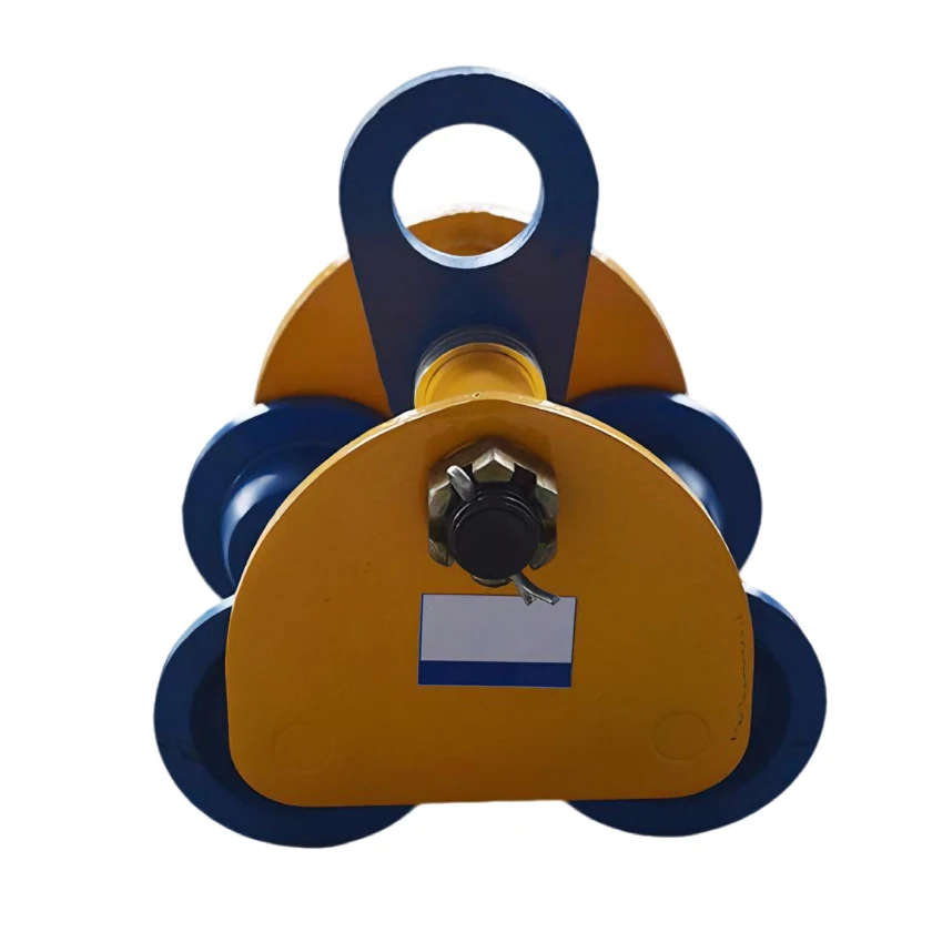 Geared Monorail Trolley Manual Beam Trolley Hand Operated Manual Plain Trolley