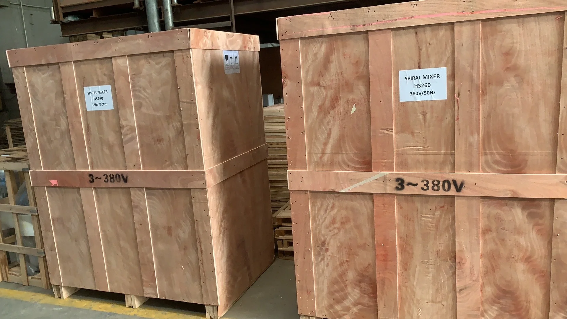 
100 KG luxury Spiral mixer heavy duty dough mixer 260 L 