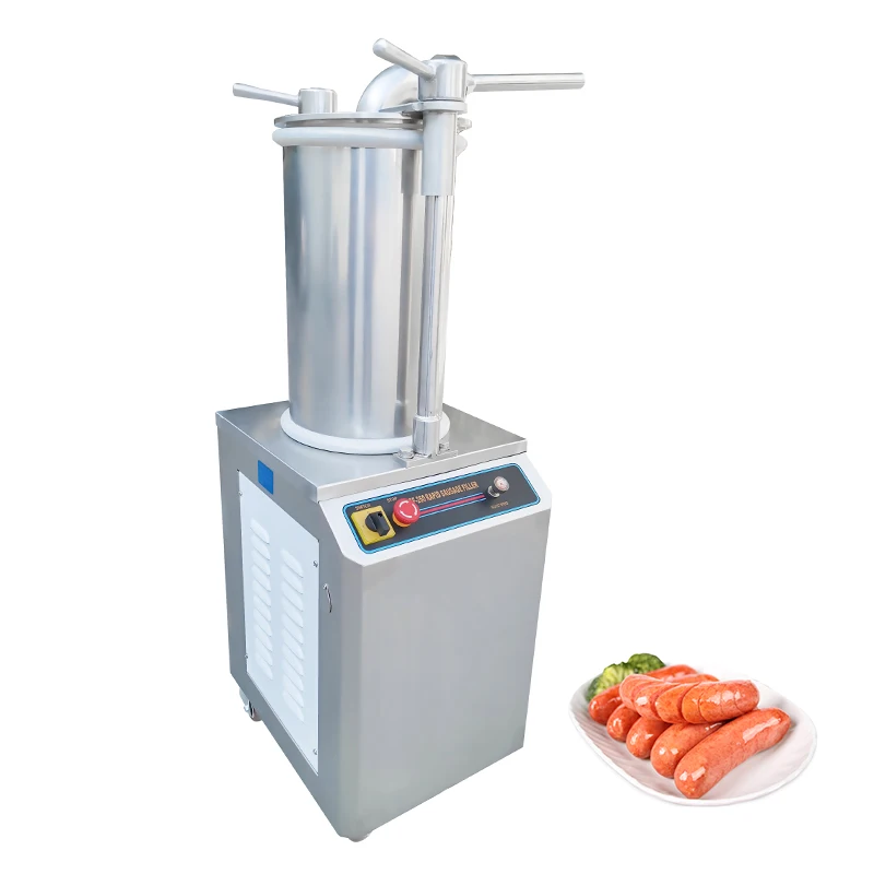Stainless Steel Small Automatic Sausage stuffer / Filler Machine / meat making machine