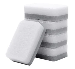 Double-sided Cleaning Spongs Household Scouring Pad Kitchen Dishwashing Sponge Cloth Dish Cleaning Towels Accessories