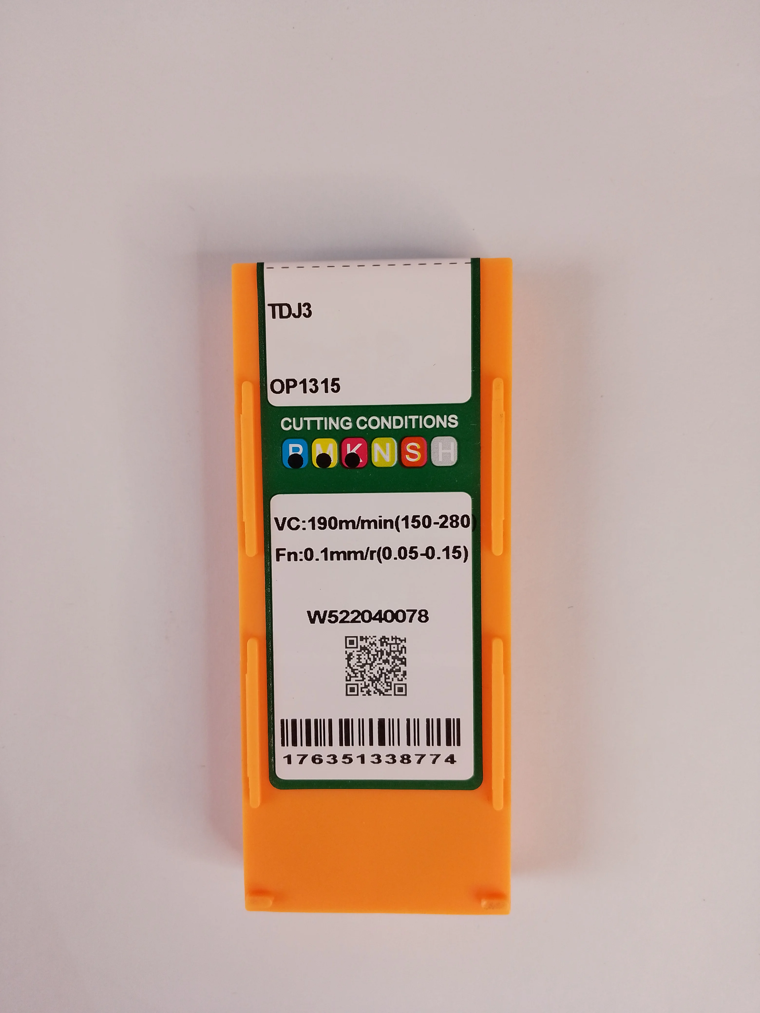 HUAZHICHUN Original TDJ3-OP1315 Carbide Grooving Inserts CNC Lathe Tools For P and M