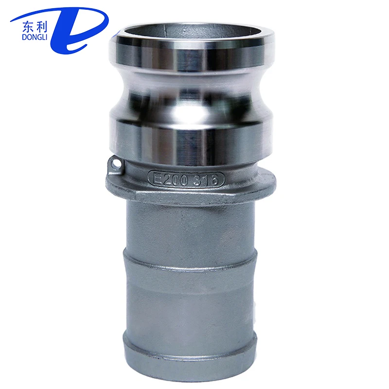 Factory direct stainless steel 304, 316 camlock full models can be customized products pipe fittings