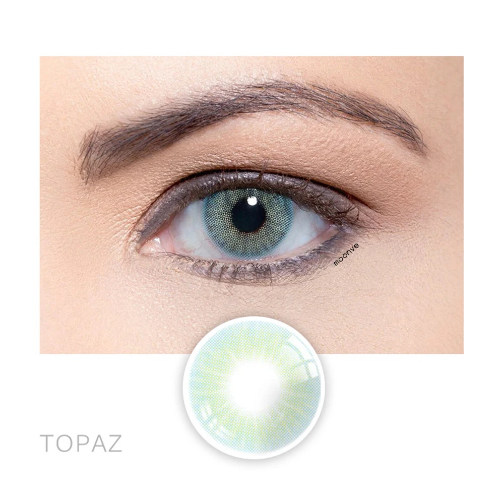 
moonve Wholesale High Quality Contact lens most Natural Color Contact Lenses Big Eyewear color contact lenses 