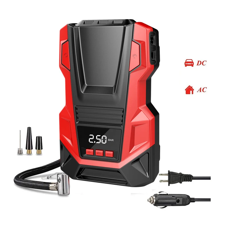 Portable Car Air Compressor Digital Tire Inflator Pump DC 12 Volt Car Air Pump 150 PSI for Auto Car Motorcycles Bicycles