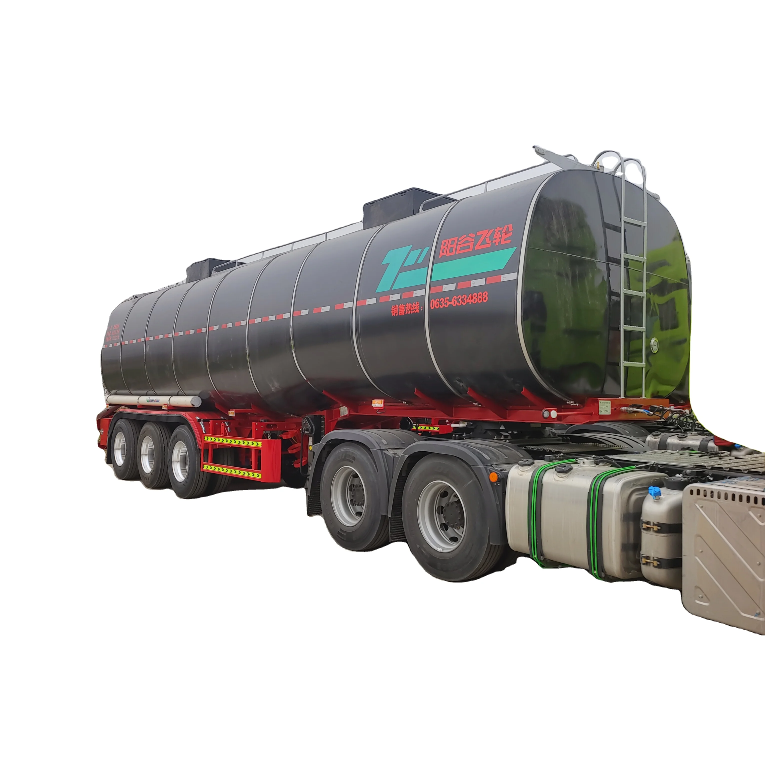 Specializing in the manufacture of various models/various materials export liquid tanker trailer, the price is favorable