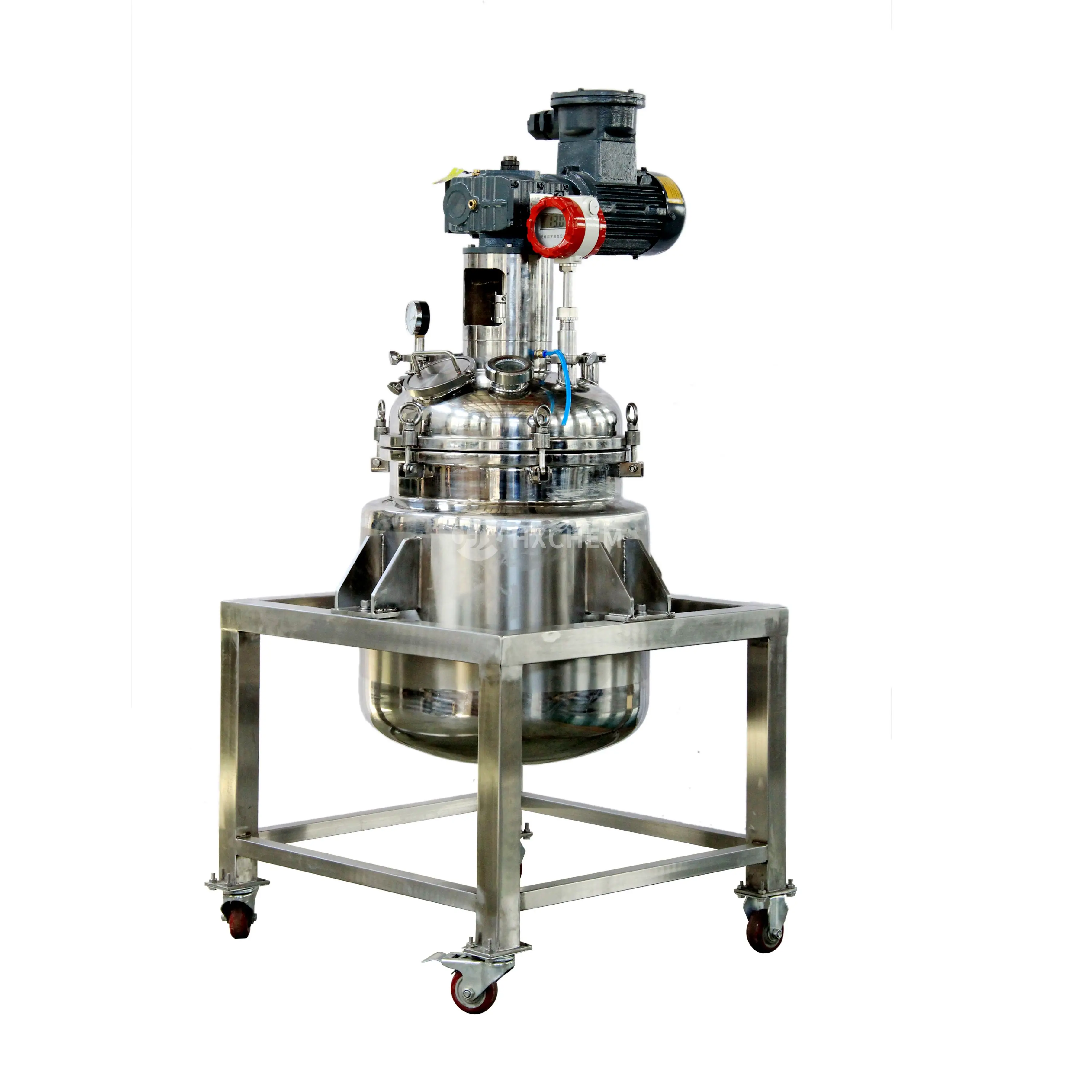 100l mechanical seal laboratory stainless steel reactor