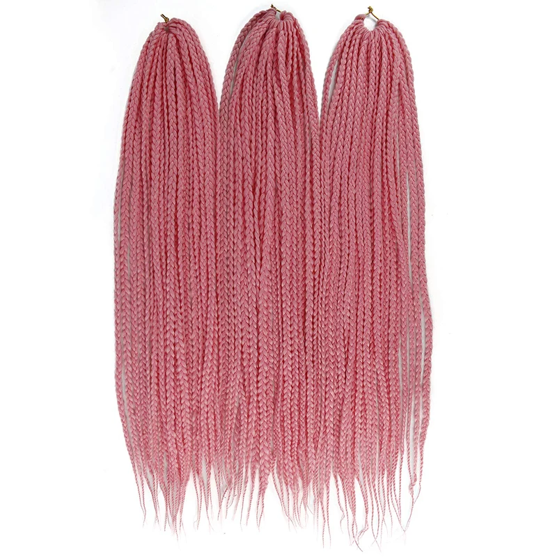 
New high quality beautiful color crochet goddess boxed braids extensions 