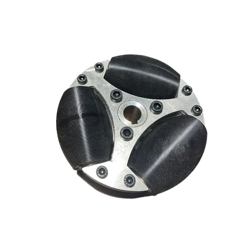 Medium load omni wheel black 4 inch 101.6mm load 80kg omni wheel