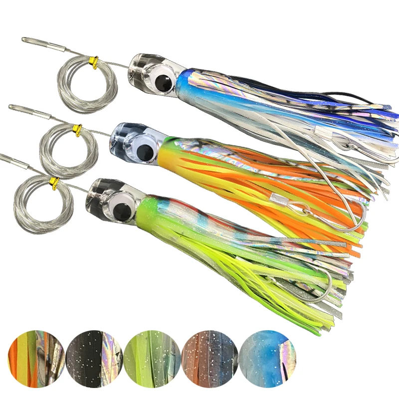 22 см 100 г морская рыболовная блесна для рыбалки приманка ловли осьминога Мягкая кальмаров тунца