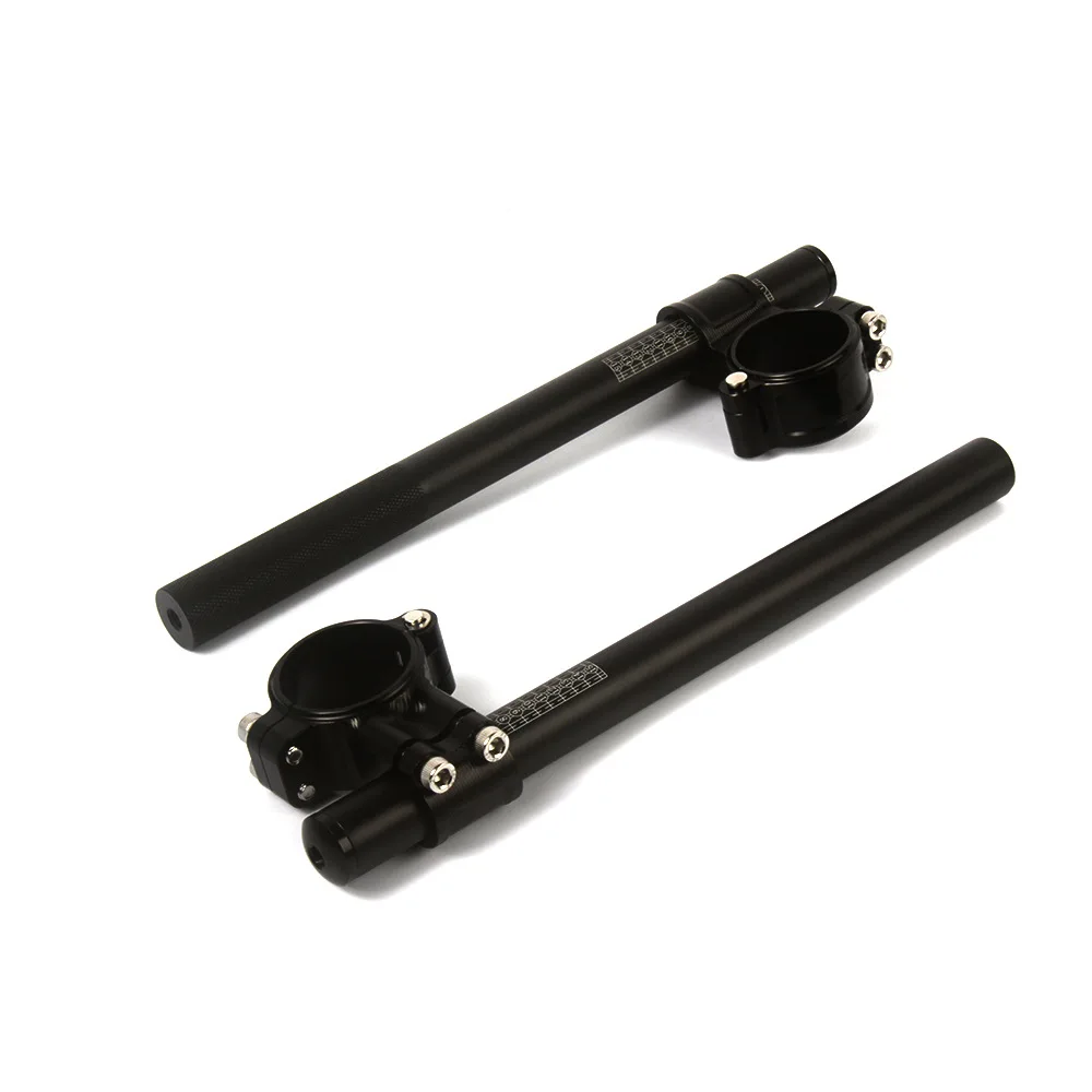 Factory wholesale cnc top quality hot sale Motorcycle clip on handlebars 31/32/33/35/36/37/39/41/43/45/47/49/50/51/55/58mm