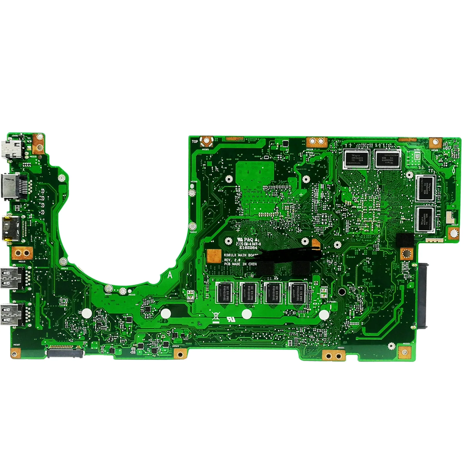 K501LX Mainboard For ASUS A501L V505L K501L K501LB K501 Laptop Motherboard I3 I5 I7 5th Gen 4GB-RAM GTX950M/GT940M