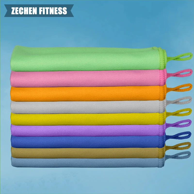 Zechen Fitness Towels, Microfiber Sports Towel for Men and Women, Lightweight Gym Towel with Super Soft and Fast-Drying