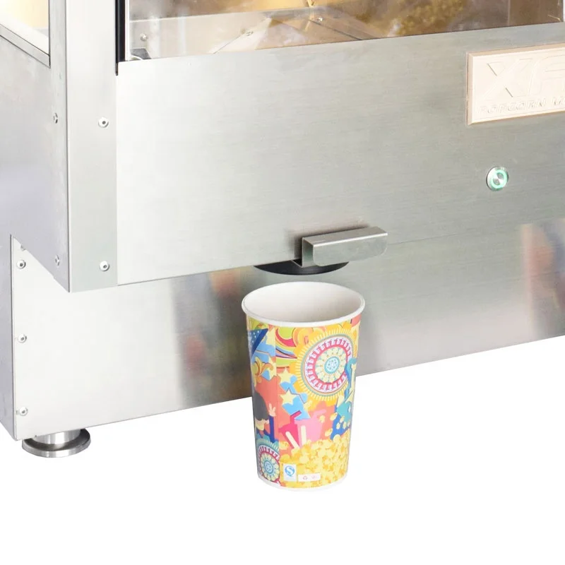 ZSX-98 Self Serving Machine for Popcorn Discharging Machine Tabletop Popcorn Dispenser with Auger