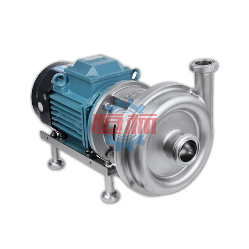 Stainless Steel Food Grade Liquid Transfer Beverage Wine Alcohol Milk Pump Sanitary Centrifugal Pump