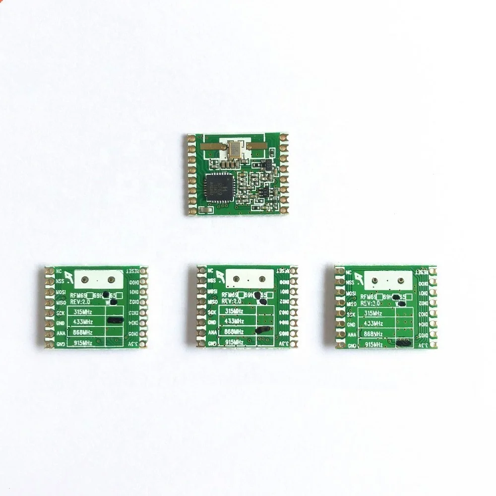 RFM69HW 120dBm 433/868/915 МГц радиочастотный приемопередатчик модуль RFM69HW-433S2 RFM69HW-868S2