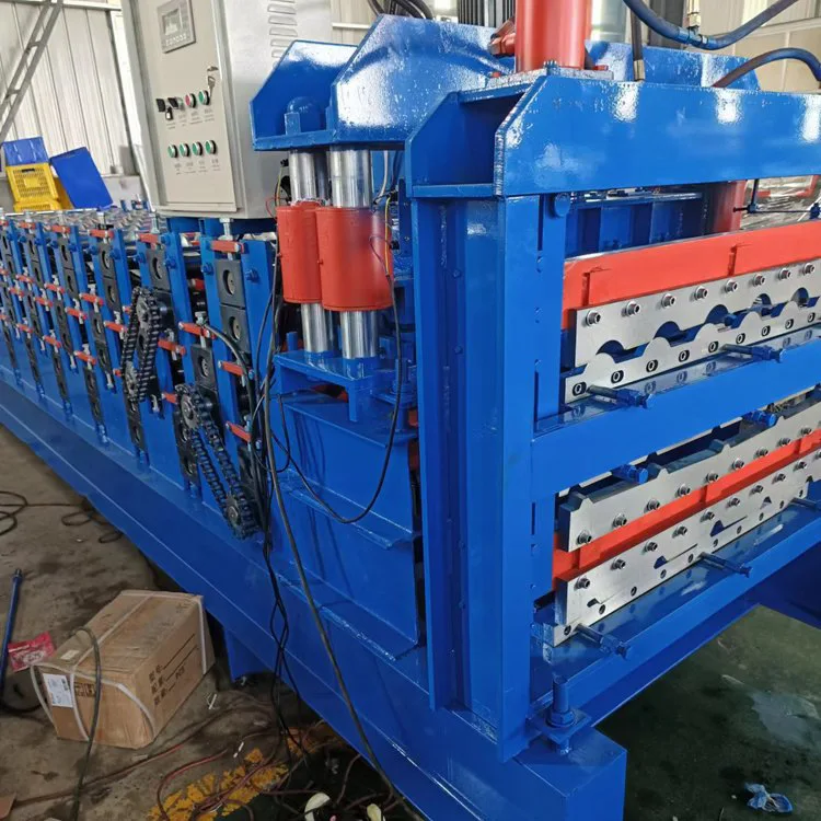 Sheet Wall colorful stone coated metal roof Glazed Tile Making Machine Roof Panel Used Roll Forming Machinery
