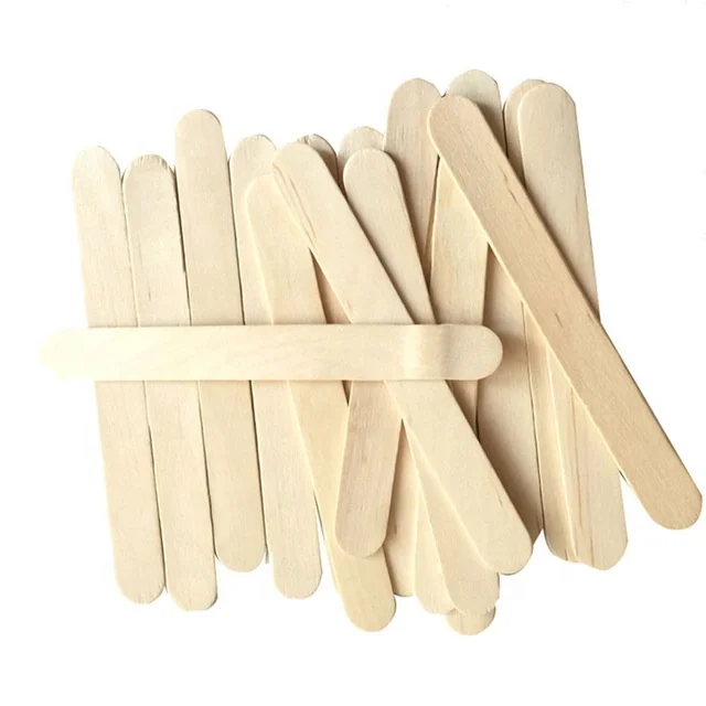 Good Price Manufacturer Eco Friendly Natural Tongue Depressor Wooden Ice Cream Stick