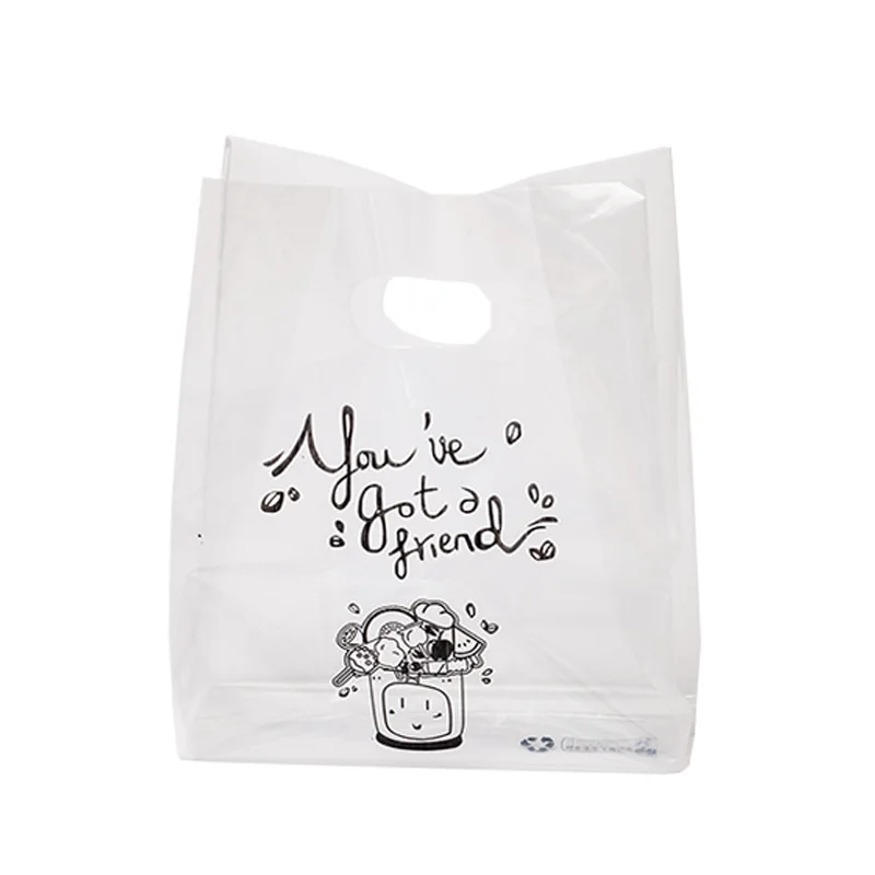 Take Away Clear Plastic Bag Plastic Bag Custom Laminated Plastic Bags