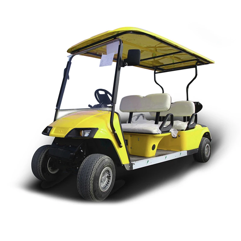 AOWEI CE Certificated 4 Seater Electric Golf Carts Golf Buggy Factory Price for Sale