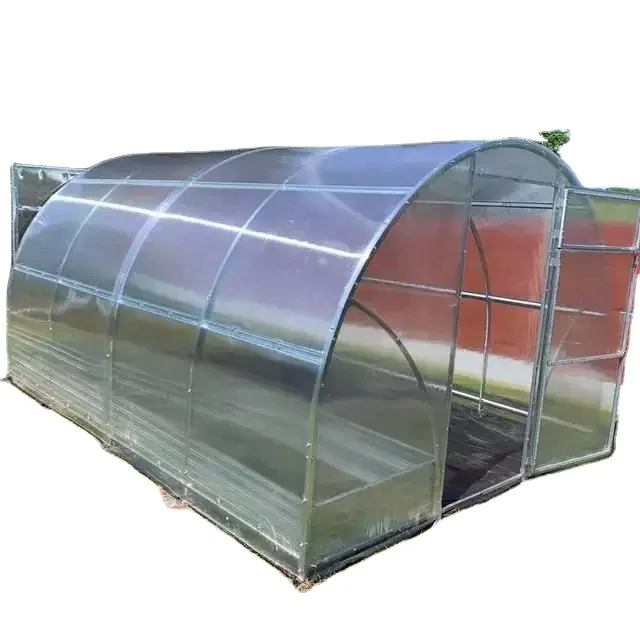 Single Span Hydroponic Agricultural Greenhouse Grow Tent Tunnel Greenhouse