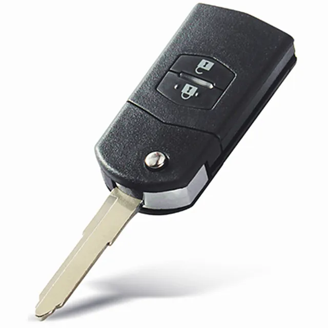 With Battery 433MHz Remote key Car Starter ID63-80bit For Mazda 2 3 5 6 for Mitsubishi system SKE126-01 SKE126-A1 3Button