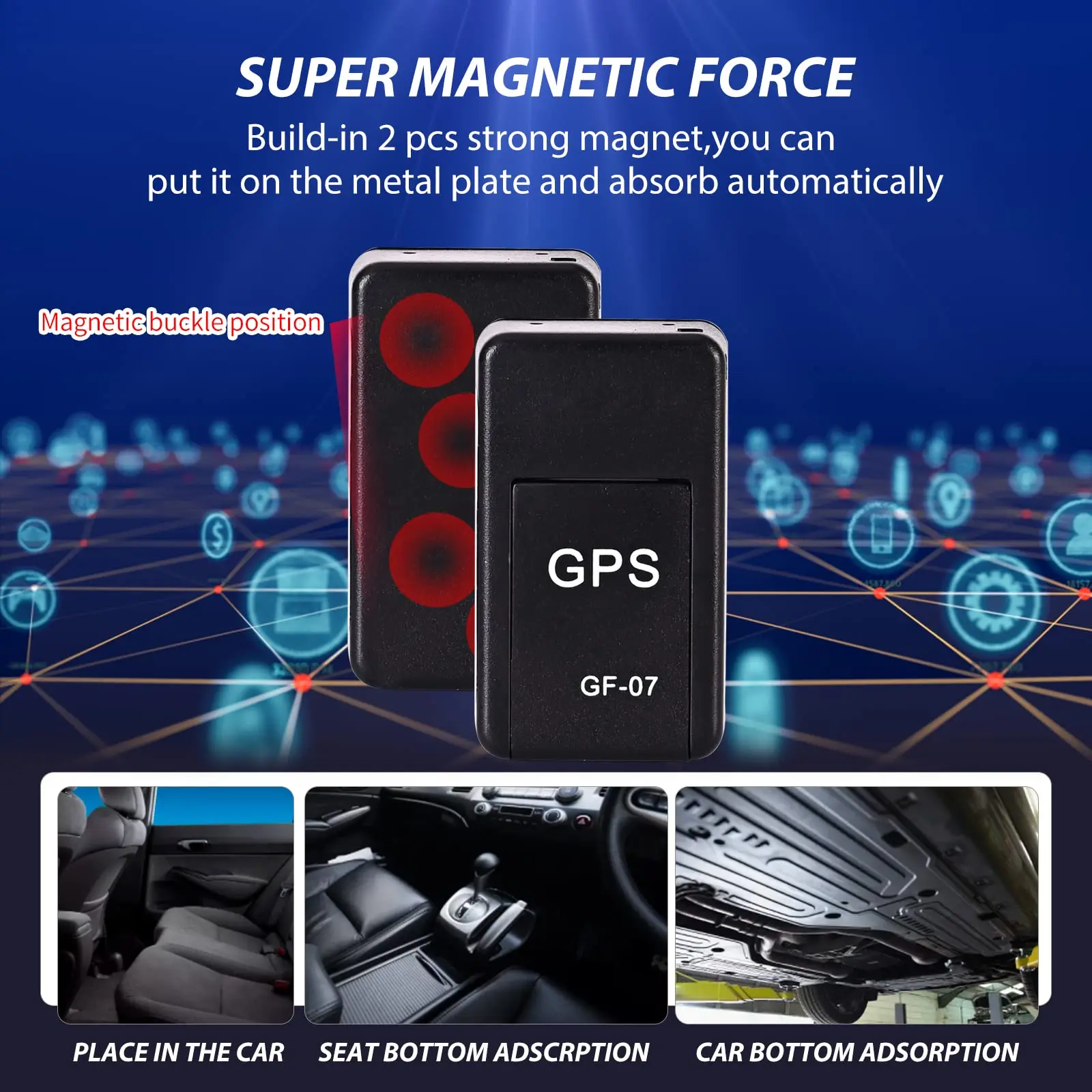 Full Global Coverage Long Standby Gsm Sim Gps Tracker Dog Cat Mini Tracking Gps Anti Lost Waterproof Gps Traceur