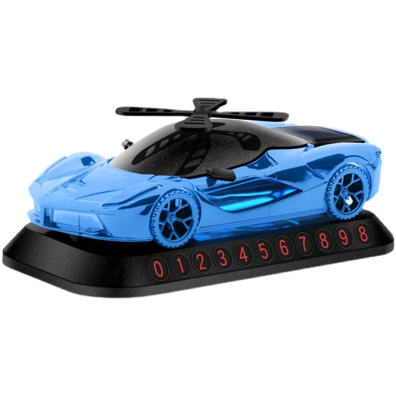 Hot selling creative solar energy car model liquid car air freshener spray perfume